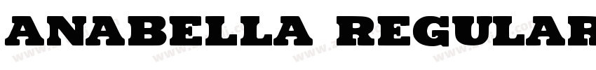 Anabella Regular字体转换